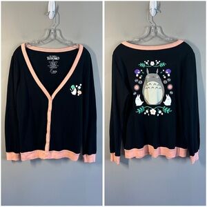 My Neighbor Totoro Garden Girls Cardigan Size XL